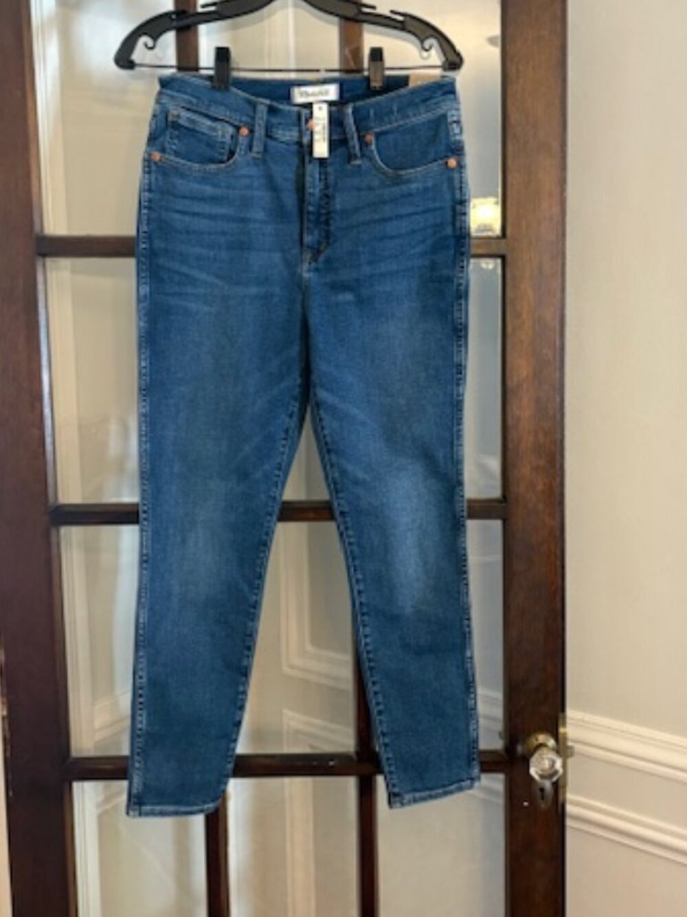 Madewell 10" High-Rise Skinny Jean, Size 29P